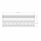 Westgate LOHB-2FT-50W-50KMINI CUTOFF WALLPACK LOHB-2FT-50W-50K - alternate 2